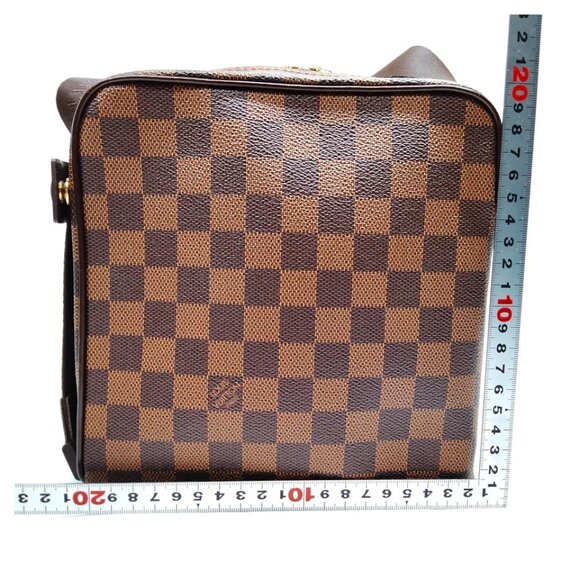 Louis Vuitton LV Shoulder Bag Olav PM Ebene Brown Damier 659-073125 - Picture 2 of 9
